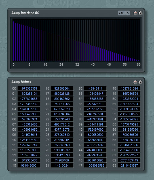 Also works nice for realtime wavetable creation.