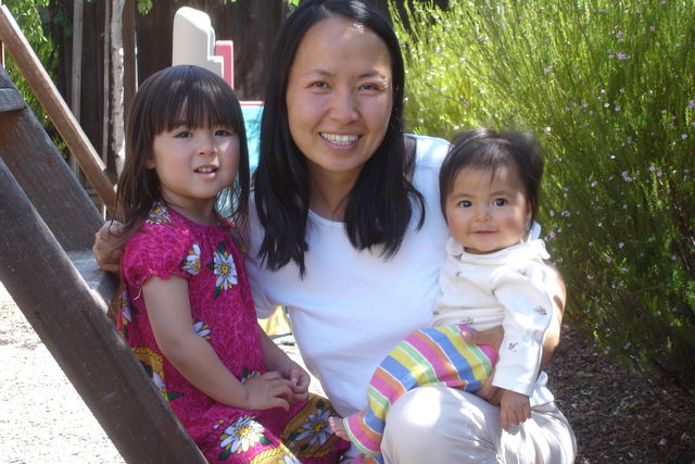 The three beautiful women John gets home to, when he gets off from work: